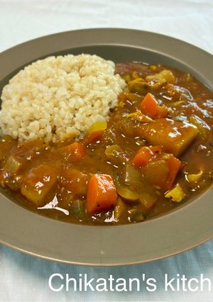 70%で楽しく作る♪スパイスカレー-レシピのメイン写真