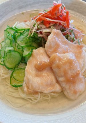 梅づくしのダシそうめん-レシピのメイン写真