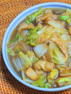 白菜と油揚げの煮びたし-レシピのメイン写真