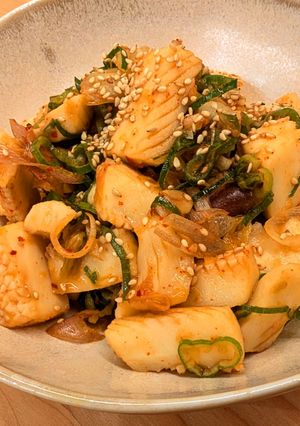 いかとキムチの和え物-レシピのメイン写真