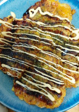 チーズ豆腐入りお好み焼き-レシピのメイン写真