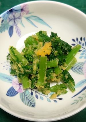 菜花の生からすみ和え-レシピのメイン写真