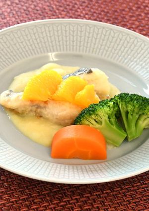 かるしお®　白身魚のサマーオレンジソース-レシピのメイン写真