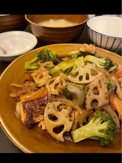 鮭の和風甘酢あんかけ🥦-レシピのメイン写真