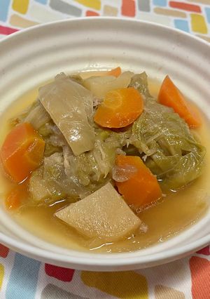 超簡単☆炊飯器でぽとふロールキャベツ♪♪-レシピのメイン写真
