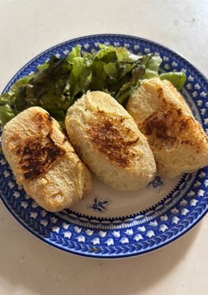 簡単！余り肉じゃがで巾着コロッケ-レシピのメイン写真