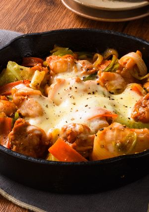 ピリ辛チーズタッカルビ風-レシピのメイン写真