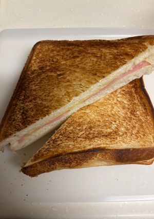 ベーコンホットサンド-レシピのメイン写真