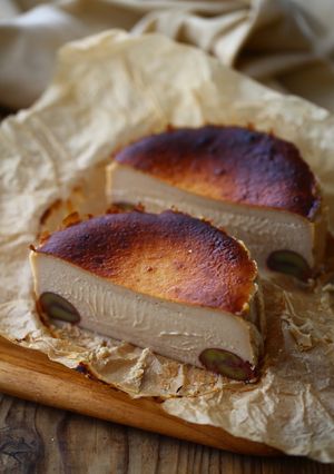マロンバスクチーズケーキ-レシピのメイン写真