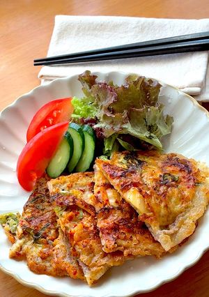 ＊豚肉キムチーズピカタ＊-レシピのメイン写真