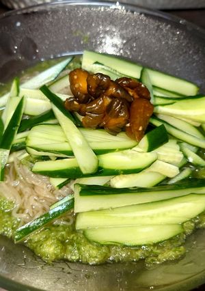 ドキッ☆キュウリだらけの冷麺-レシピのメイン写真