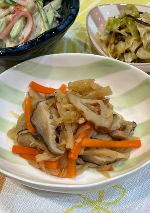 簡単✳︎切干大根の炒め煮-レシピのメイン写真