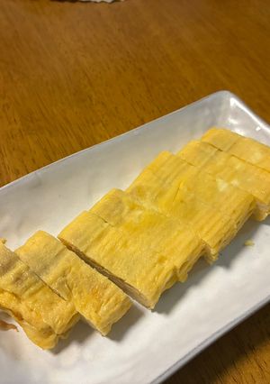 ふんわり甘い♪基本の厚焼き卵-レシピのメイン写真
