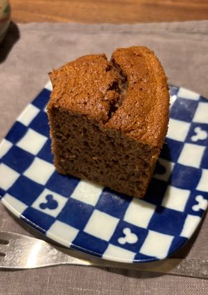 酒粕ヨーグルトと米粉のココアシフォン-レシピのメイン写真