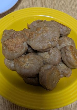 材料3つ！から揚げ粉入りチキンナゲット-レシピのメイン写真