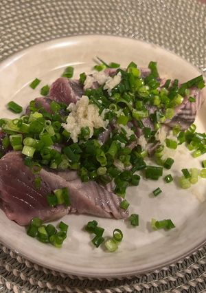 魚焼きグリルで簡単！自家製カツオのたたき-レシピのメイン写真