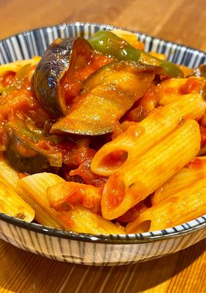 トマトソースペンネ-レシピのメイン写真