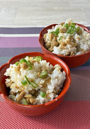 和栗ペーストで即席！栗ご飯-レシピのメイン写真
