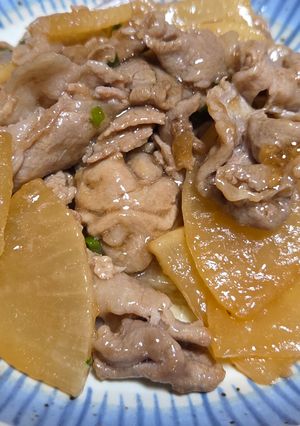 豚こま大根(豚バラ大根)-レシピのメイン写真