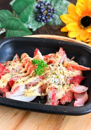 お弁当おかずにも！カニカマのマヨ焼き-レシピのメイン写真