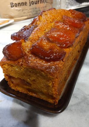 りんごのキャラメルパウンドケーキ-レシピのメイン写真