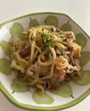ソースを使わない　あるもので焼きそば