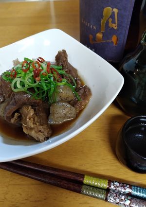牛すじ煮込み を作ってみた件-レシピのメイン写真