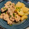 簡単☀手羽元とじゃがいものさっぱり煮