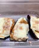 【糖尿病弁当】茄子のキムチーズ焼き