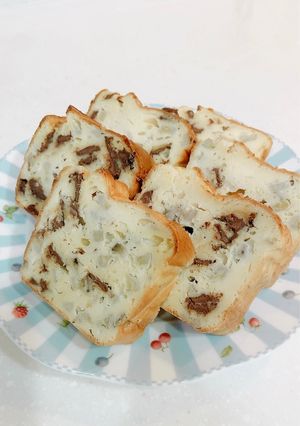 チョコバナナチーズパウンドケーキ❤️-レシピのメイン写真