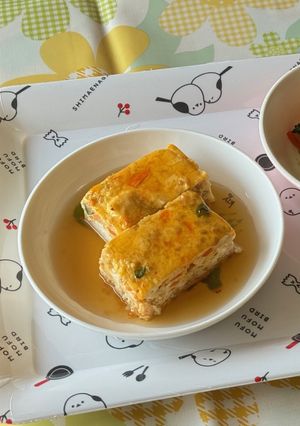 豆腐と野菜の卵焼き/保育園・こども園給食-レシピのメイン写真