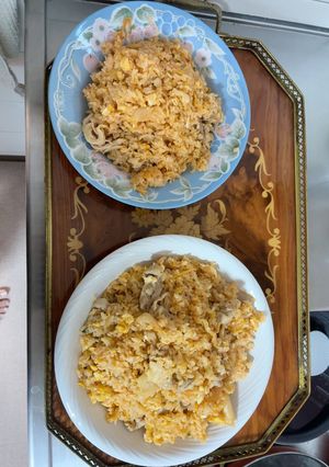 簡単豚キムチ炒飯-レシピのメイン写真