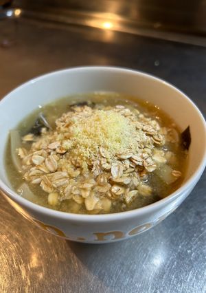 オートミール&チーズ入り味噌汁-レシピのメイン写真