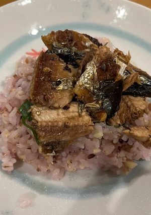 秋の味覚　さんまのちらし寿司　-レシピのメイン写真