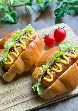 チミチュリソースで本格的な味に♩ミニホットドッグ-レシピのメイン写真