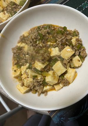 丸美屋の素でやみつき❤︎麻婆豆腐✨-レシピのメイン写真
