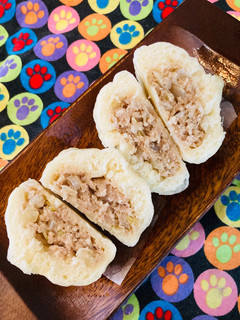 \豚ひき肉で/ちっちゃな手作り肉まん-レシピのメイン写真