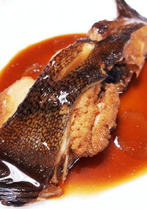 我が家の味☆子持ちなめたカレイの煮付け-レシピのメイン写真