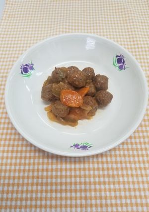 肉団子の甘酢あんかけ-レシピのメイン写真