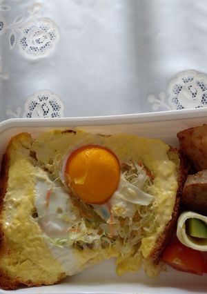 食パンのアレンジと食パン入のお弁当のレピ-レシピのメイン写真