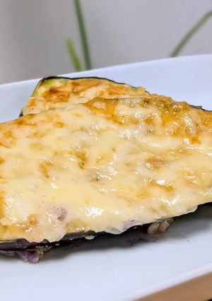 なすのみょうがマヨ味噌ソース チーズ焼き-レシピのメイン写真