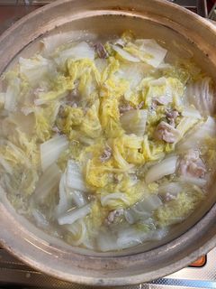 白菜のジブジブ煮-レシピのメイン写真