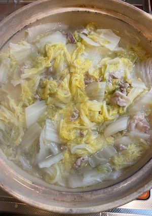 白菜のジブジブ煮-レシピのメイン写真