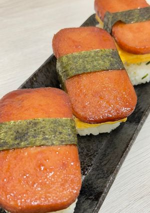 わが家のスパムおにぎり　お弁当にも-レシピのメイン写真