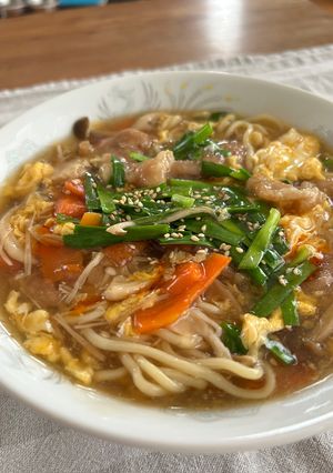 むし麺で簡単！酸辣湯麺！-レシピのメイン写真