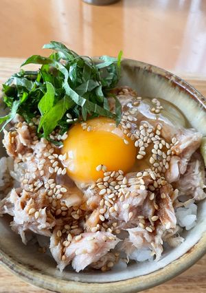 朝からタンパク質たっぷり！ツナの卵かけご飯　-レシピのメイン写真