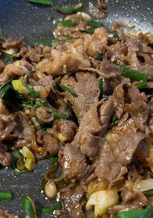 プルコギと長ネギの旨辛炒め-レシピのメイン写真
