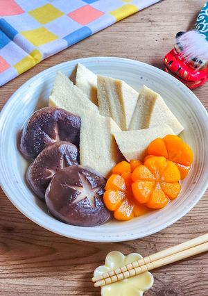 お正月♡おせちにも♡高野豆腐の含め煮♡-レシピのメイン写真