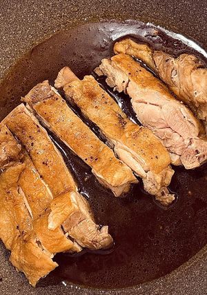 鶏もも肉のさっぱり焼き煮-レシピのメイン写真