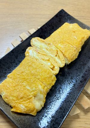 明太子チーズの卵焼き-レシピのメイン写真